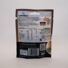 Chocolate coated macadamia nuts in a snack sized bag 45g. Macadamias from smallholder farmers in Malawi