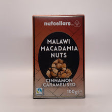 Nutcellars Fairtrade cinnamon caramelised macadamia nuts