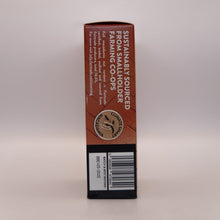 Nutcellars Fairtrade cinnamon caramelised macadamia nuts side view