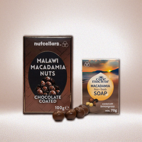 Macadamia Soap and Choc Coated Giftbox Bundle