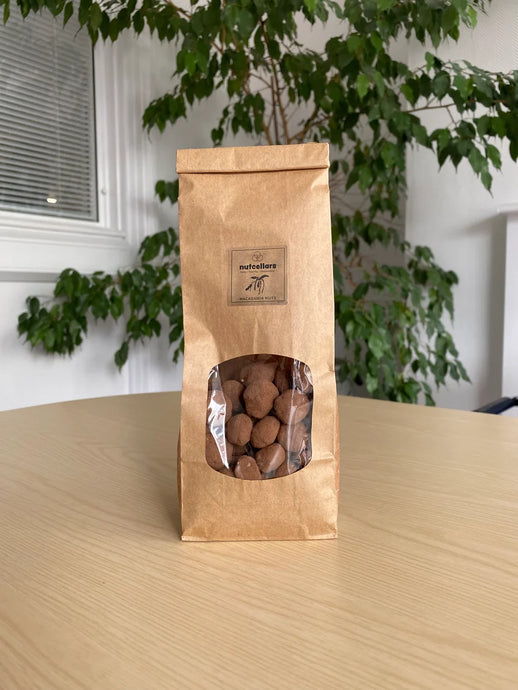 Chocolate Caramelised Macadamia Nuts