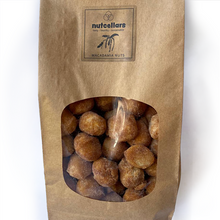Cinnamon Caramelised Macadamia nuts large bag 250g for snacking and sharing